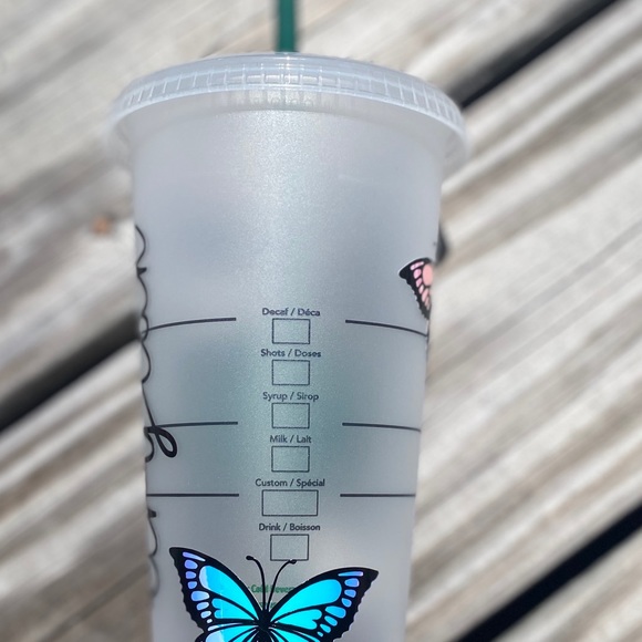 Starbucks butterfly tumbler - Picture 6 of 6